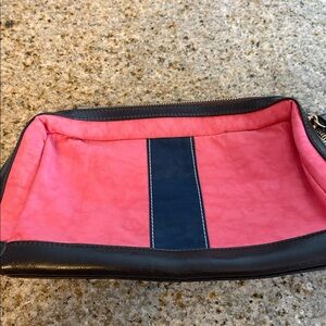 J Mc Laughlin Sailcloth Dopp Kit stripe travel toiletry bag